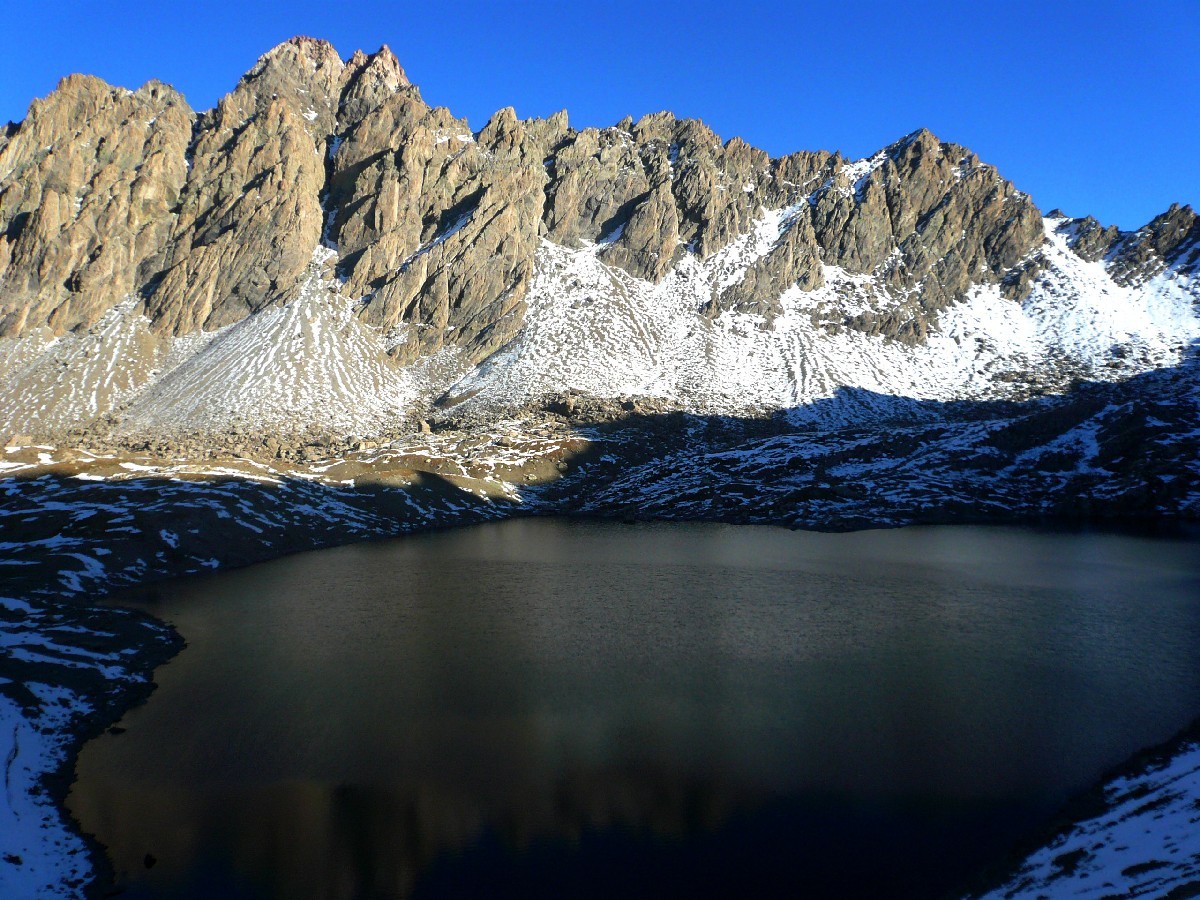 Aiguilles de Chambeyron et Lac des 9 Couleurs