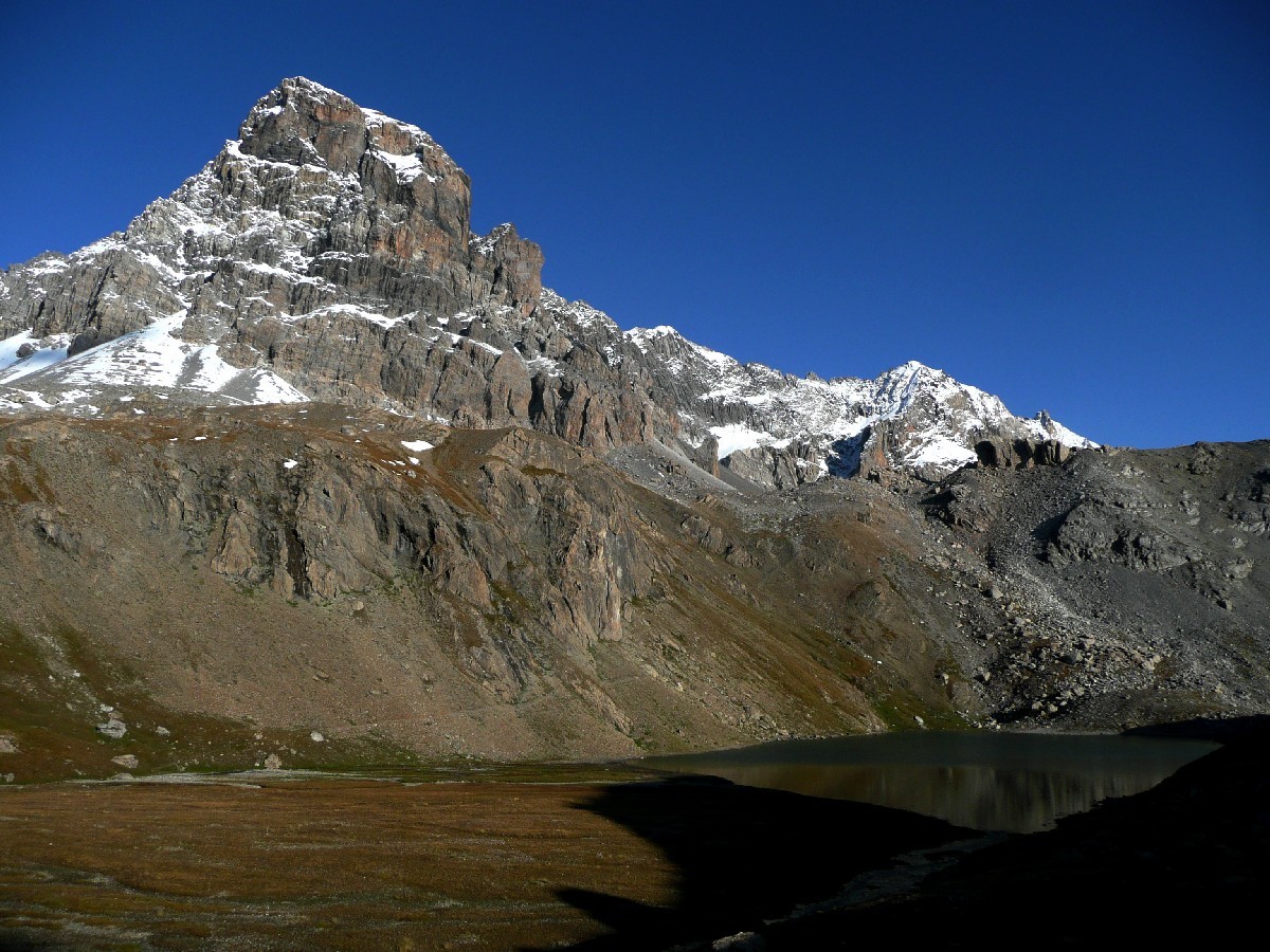 Brec de Chambeyron vu du refuge