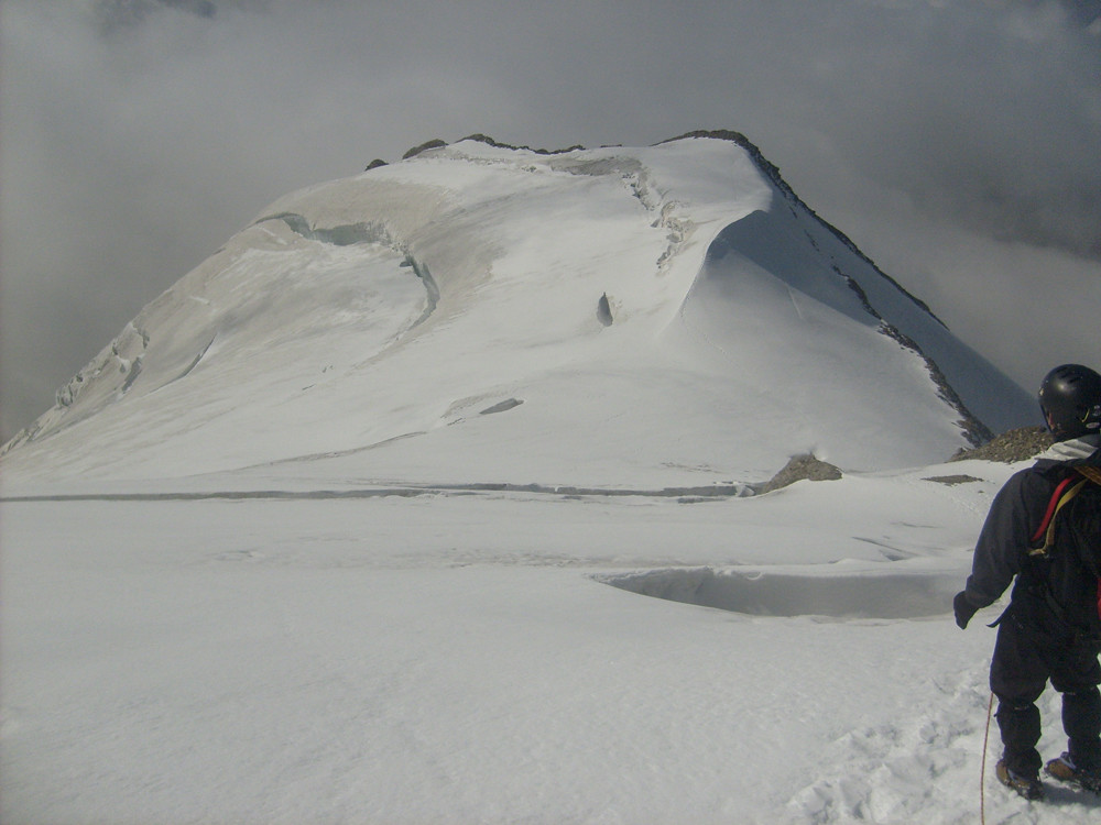 Le dôme 3592m depuis le deuxième