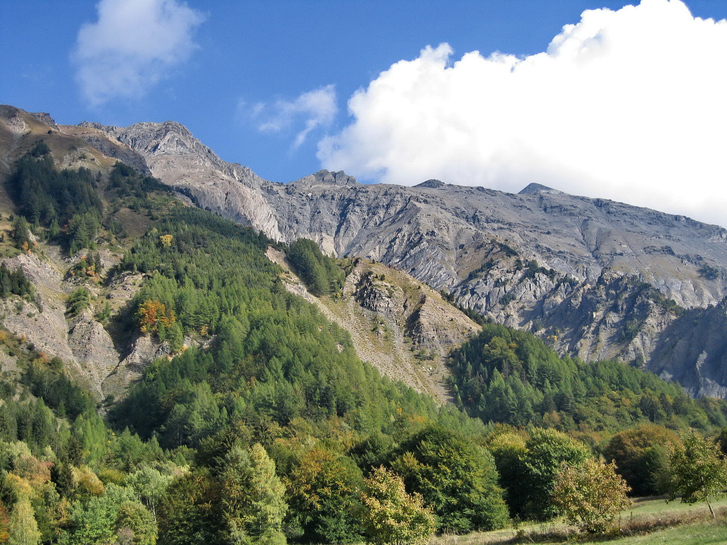 les pales et le petit renaud, du col d'ornon
