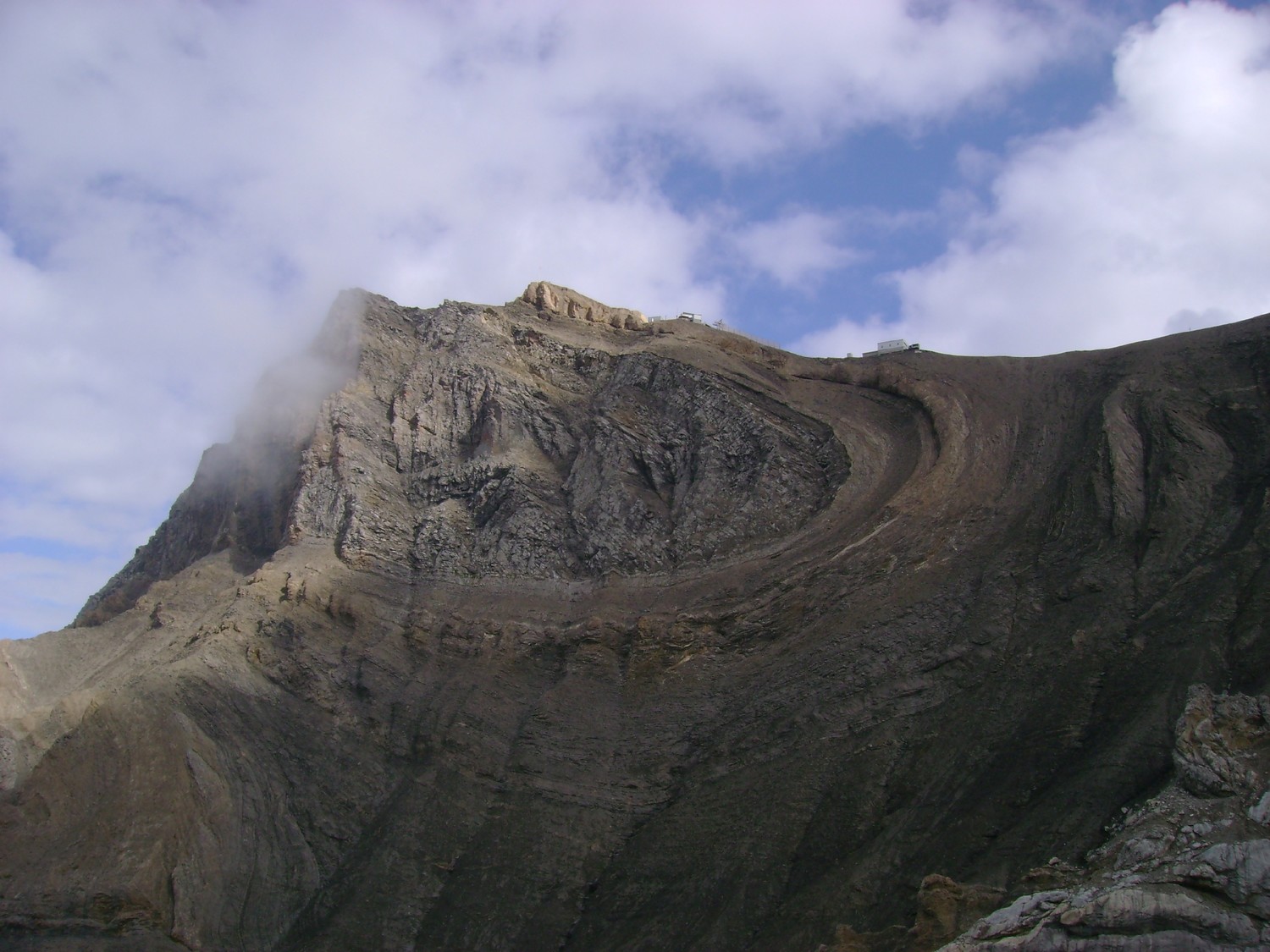 Le Sex Rouge depuis le glacier de Prapio
