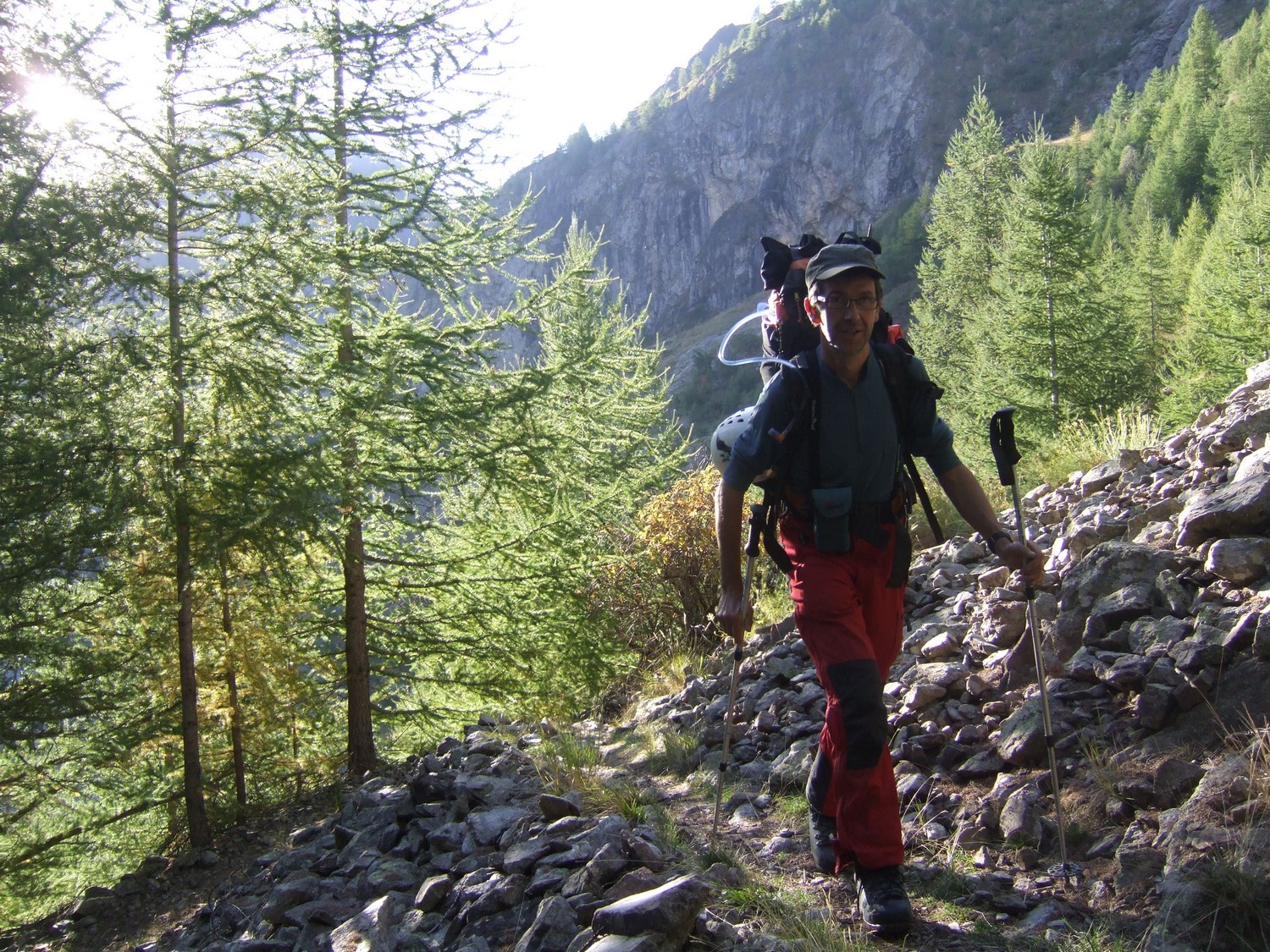 Sur le sentier vers 1800m