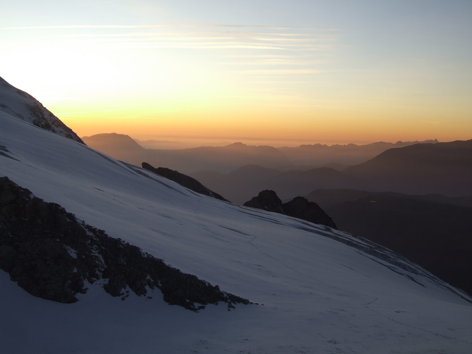Coucher de soleil ! plein les yeux ...
