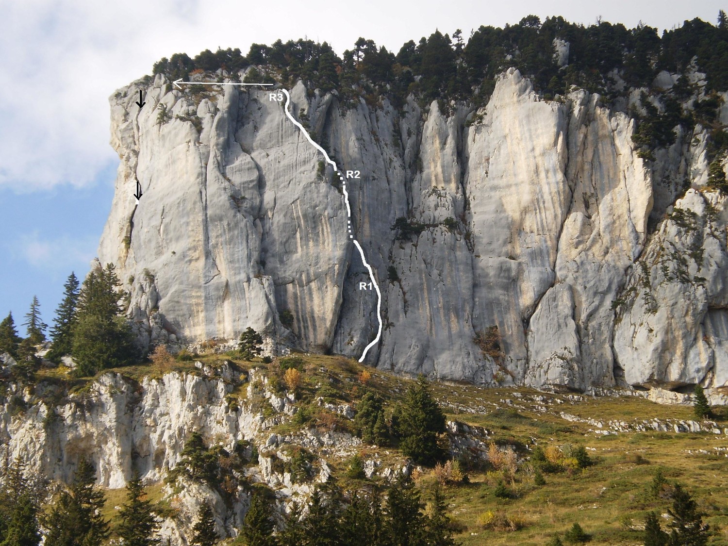 Granier Face sud Marionette