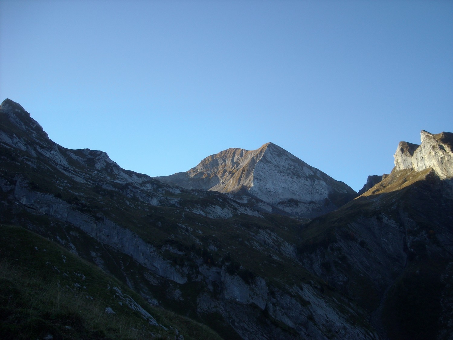 Vue sur le Charvin.