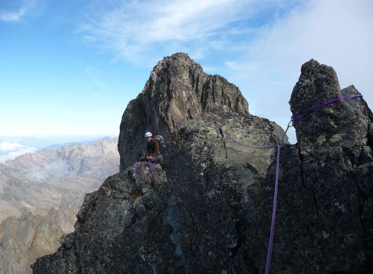 Sur le fil de l'arête