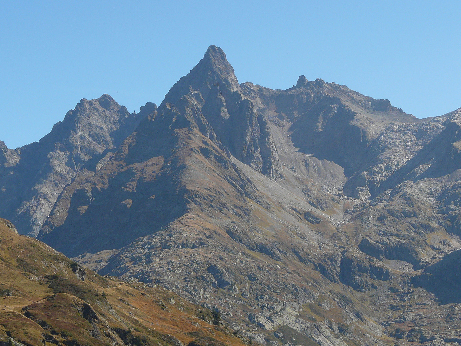Le Pouce depuis Pormenaz