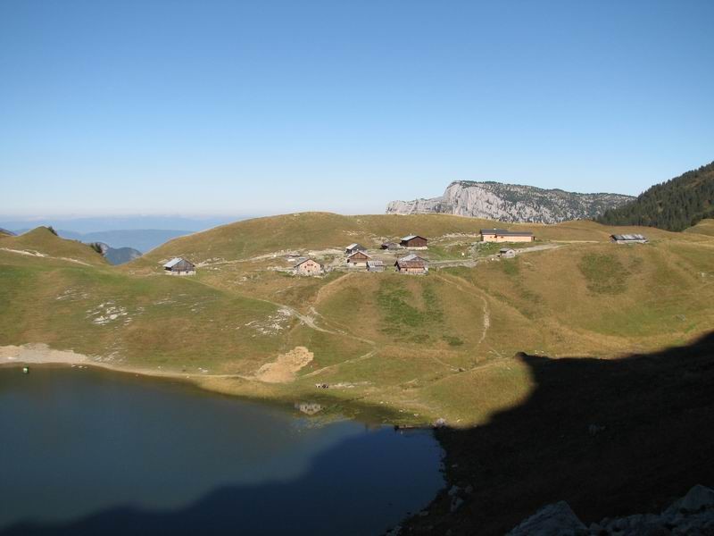 Retour par le lac de Lessy