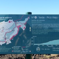 Les principaux sentiers autour du Teide