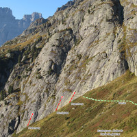 Sustenpass - Dalles S - Partie de gauche