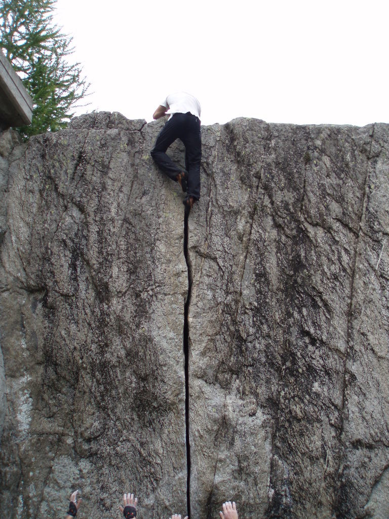 La kosterlitz, bloc au camping.