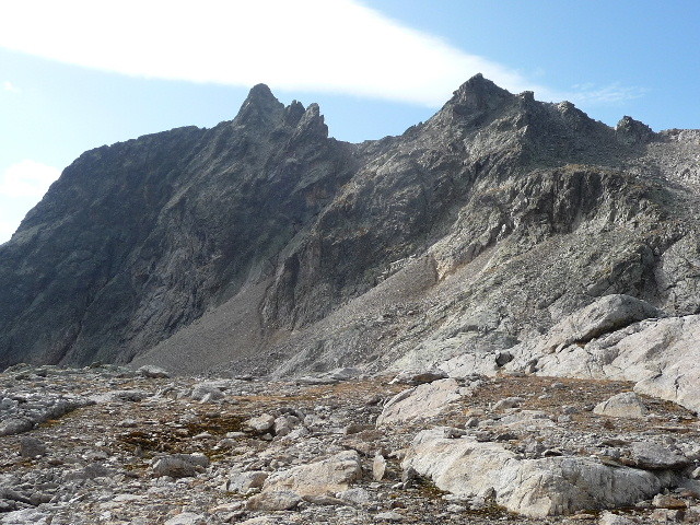 arrête de bellaval depuis le col d'enclave