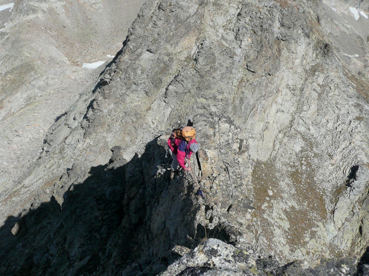 Arête N cime Cabret