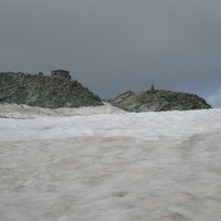 Juste sous le du Col de la  Dent Blanche