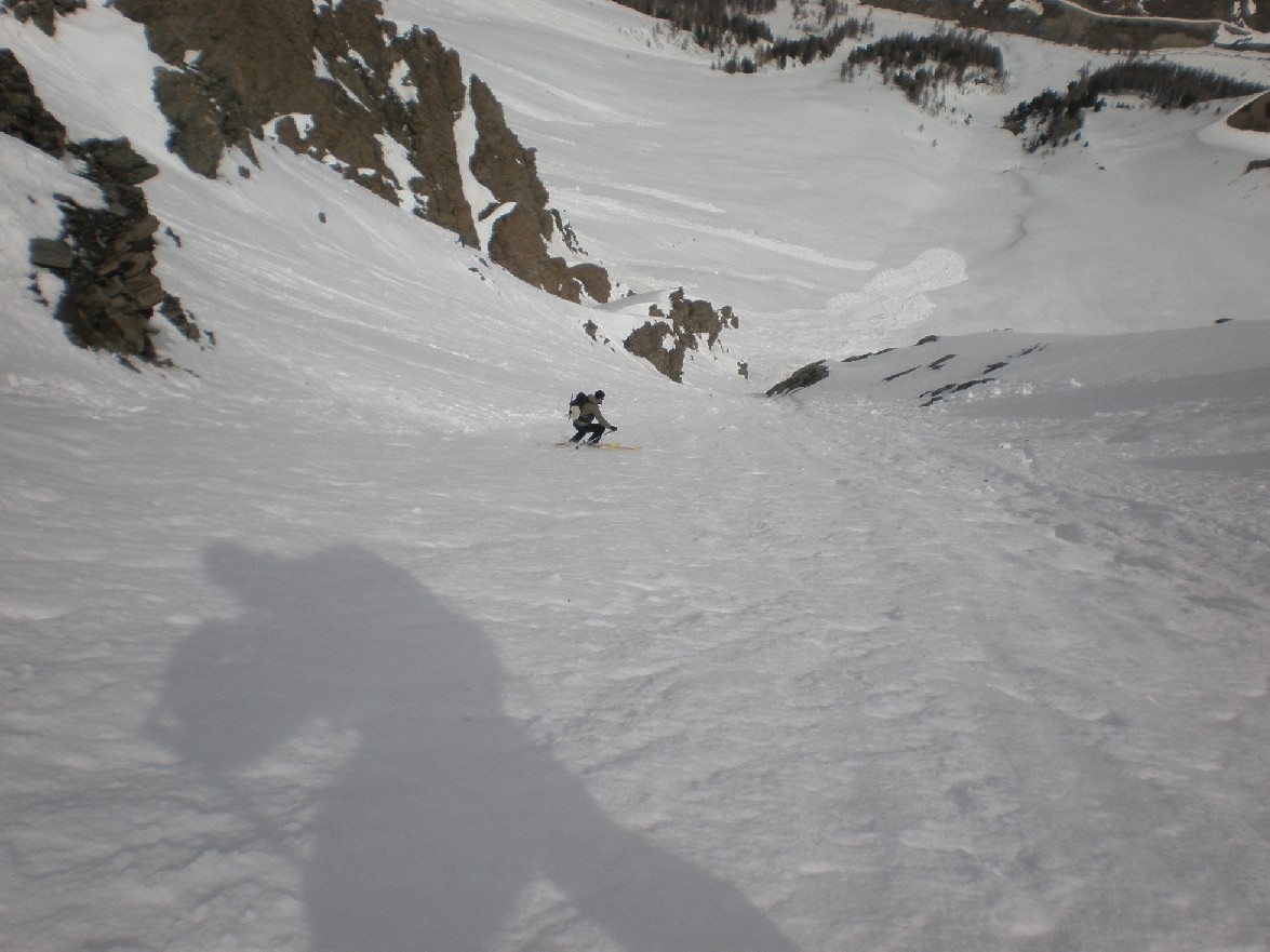 Couloir vue aval