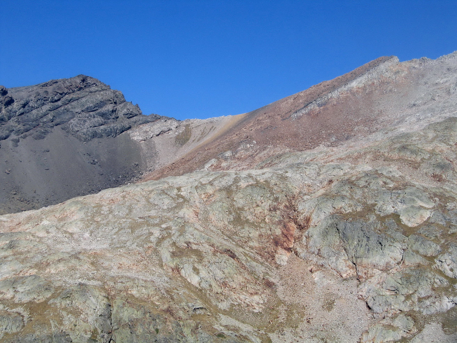 le col du rochail, des abord du lac du vallon