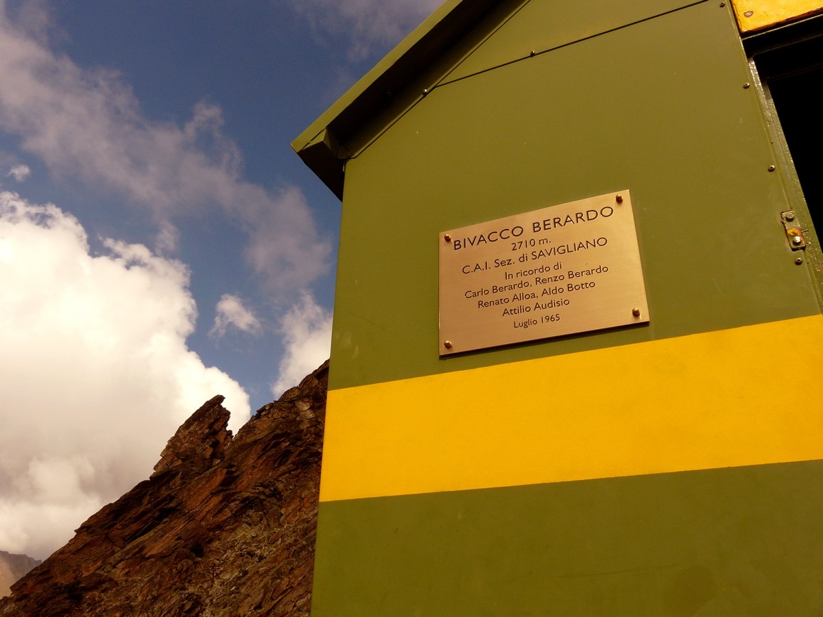 Le bivouac Berardo
