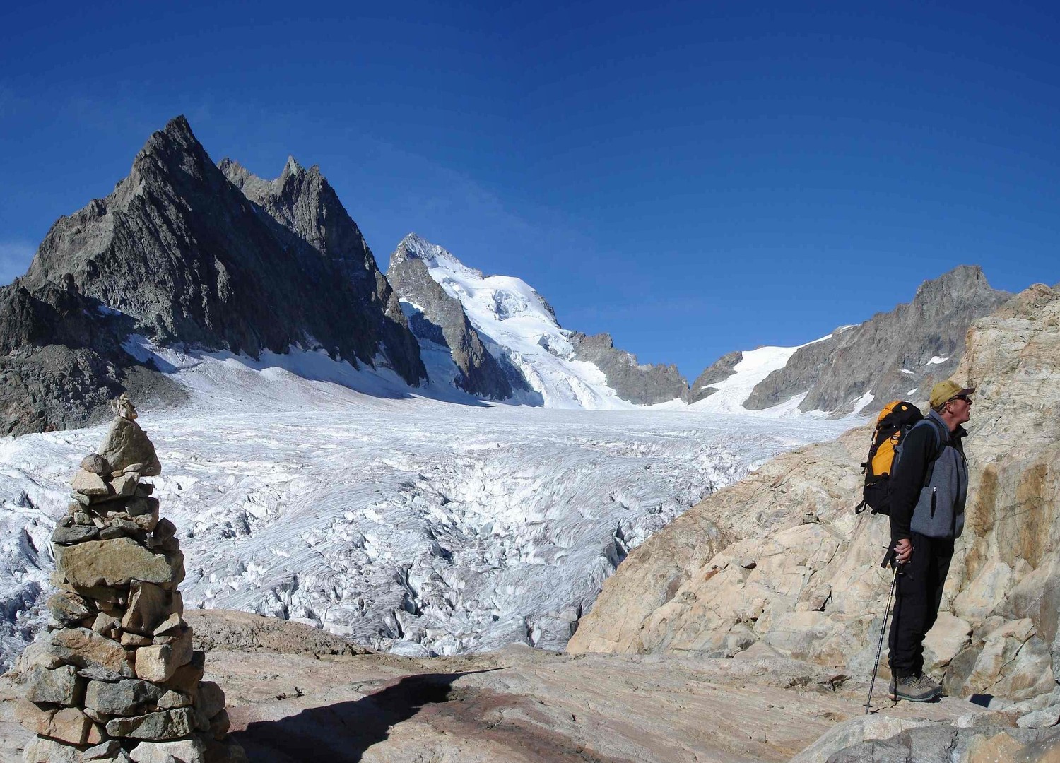 En allant vers la Barre des Ecrins