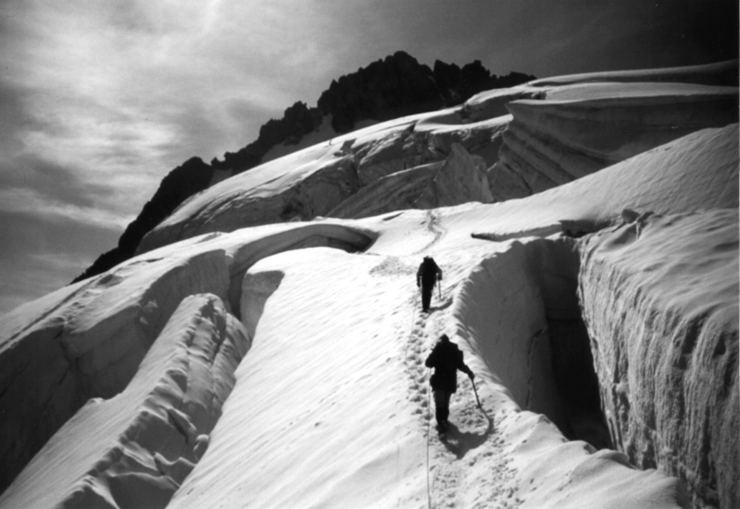 Cordée dans laTraversée du Pelvoux (1994)