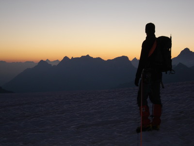 Col de Rhèmes Golette au petit matin Col de Rhèmes Golette au petit matin