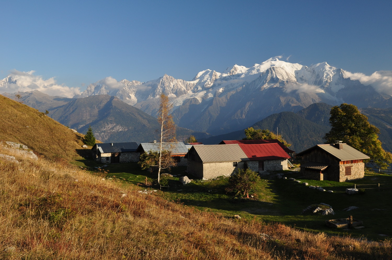 Chalets de Varan et Mont-Blanc et pas seulement pour la rime !