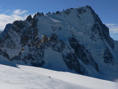 Arête Forbes - Aiguille du Chardonnet en novembre