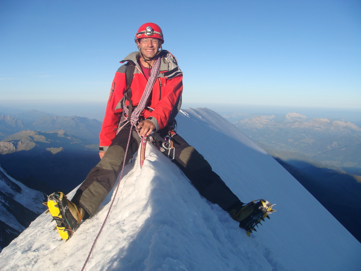 Aiguille de Bionnassay chevauchée