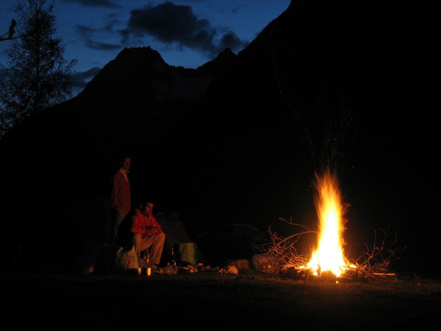 Soirée au coin du feu