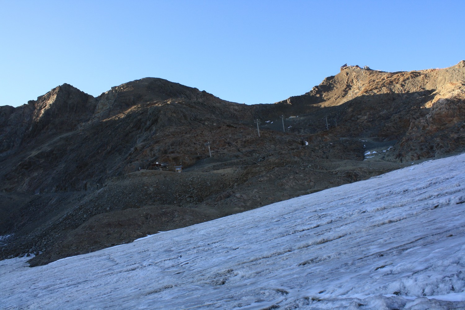 Du Glacier de Sarenne, vers le Pic du Lac Blanc