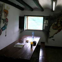 L'intérieur du refuge