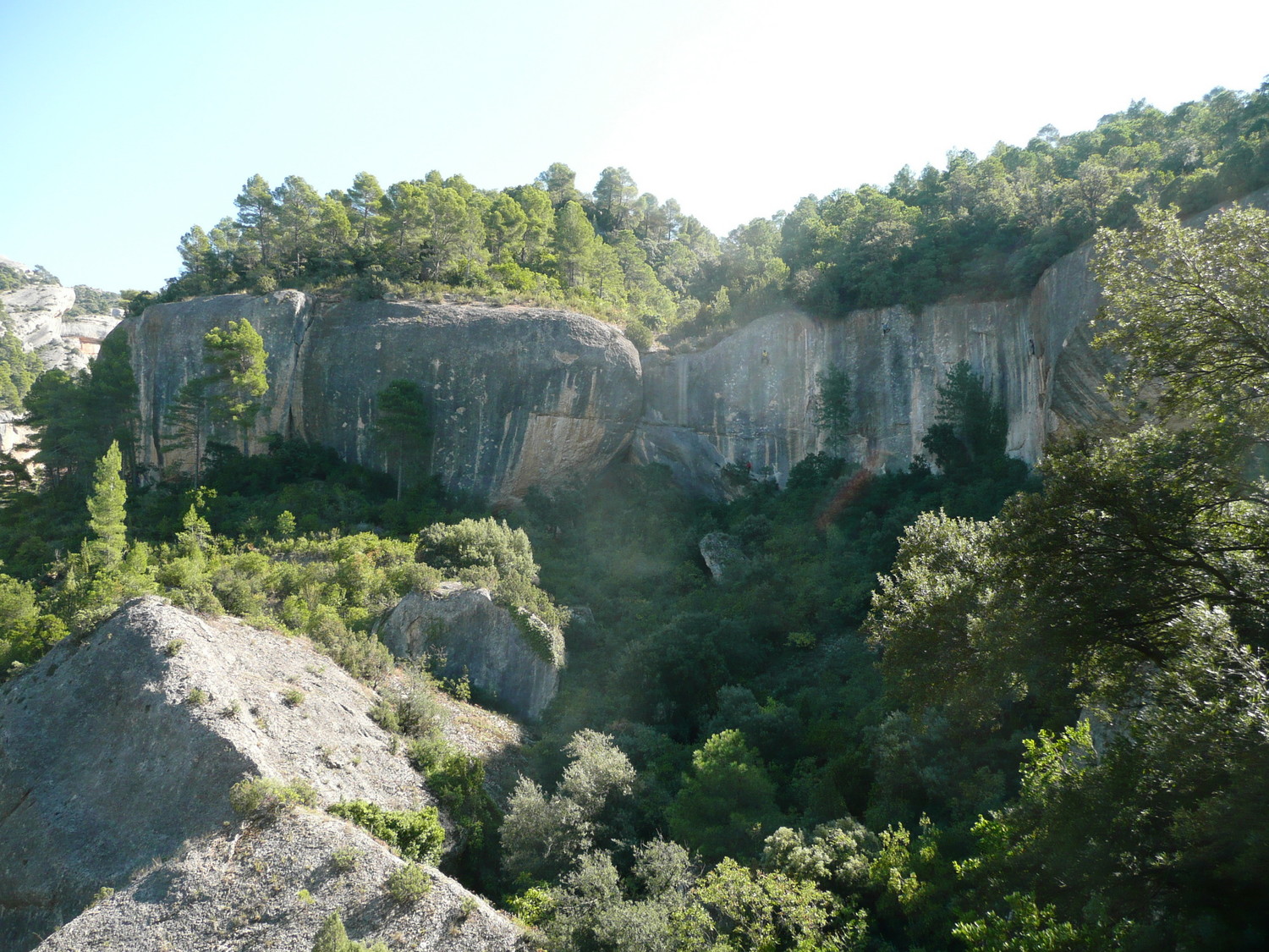 Roca de la Finestra, partie Gauche
