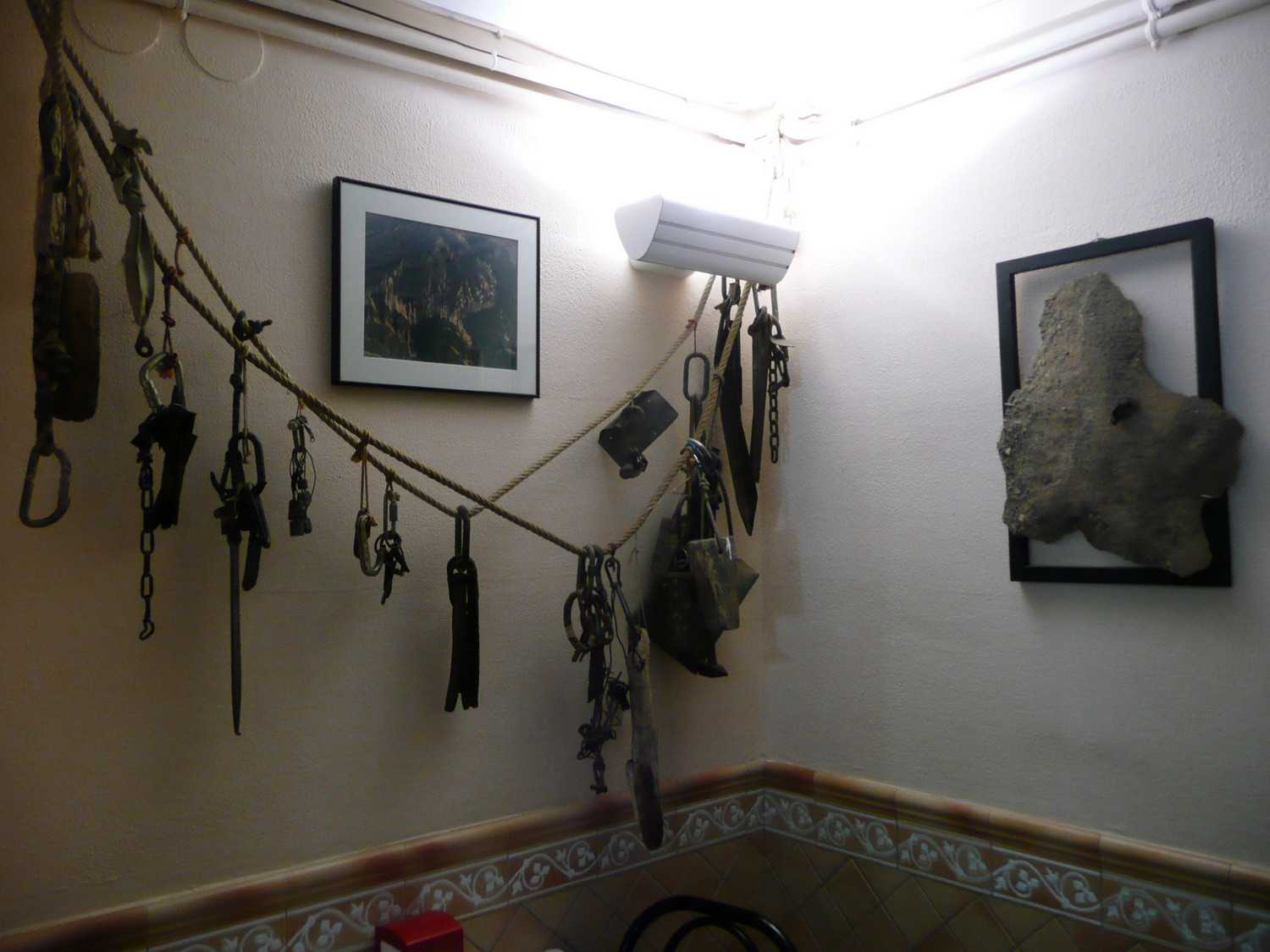Vieux matos dans un Bar d'El Bruc