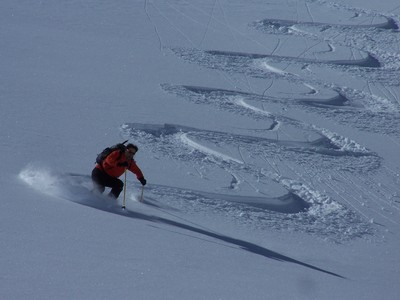 Poudreuse de rêve à la cime du Lancheton Poudreuse de rêve à la cime du Lancheton