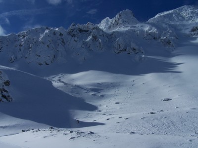 Premières neige de Novembre au col la Roue dans les Cerces Premières neige de Novembre au col la Roue dans les Cerces