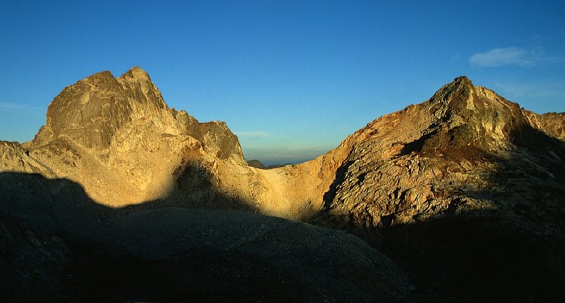 Pic des Gourgs Blancs et pic Gourdon