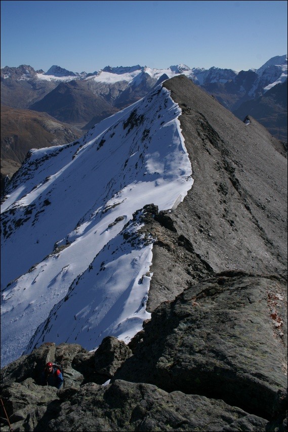 Pointe de Méan Martin - Signal de Méan Martin depuis le ressaut sommital