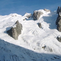 Vallée Blanche depuis le glacier des Périades