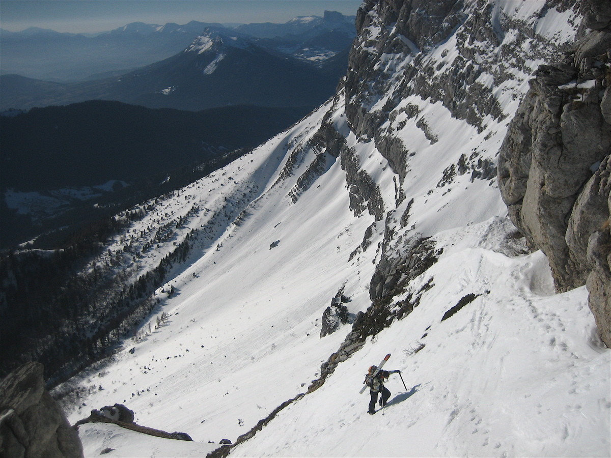 En haut du couloir