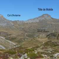 Tête de Moëde et col d'Anterne