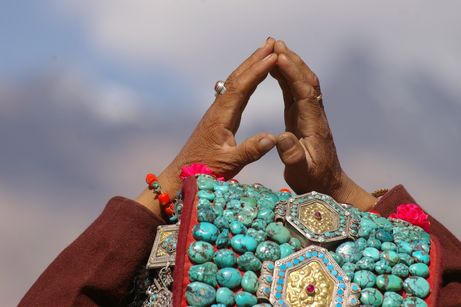 Zanskar 2009, lors de la visite du Dalaï Lama