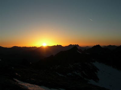 Coucher de soleil Alpes Valaisannes Coucher de soleil Alpes Valaisannes