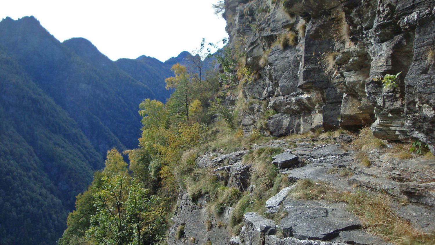 Bercögn: passage sur vires..