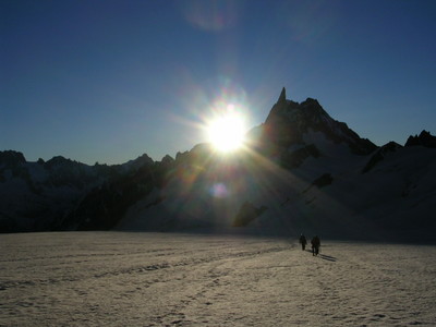 cordée glacier du géant cordée glacier du géant