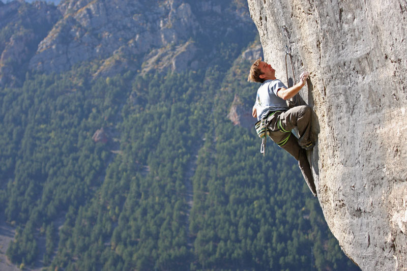 le Malaise des balèzes, 8a, le Bathéoud.