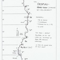 Topo Ordesa - Tozal del Mallo : Despiau Gomez Khan
