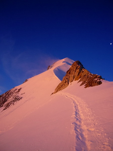 Biancograt all'alba