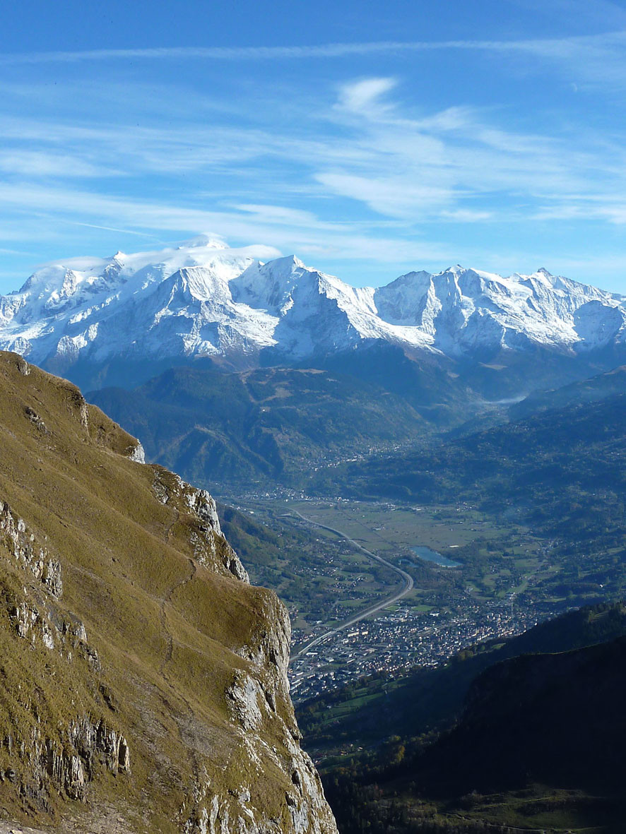 Vue Mt Blanc