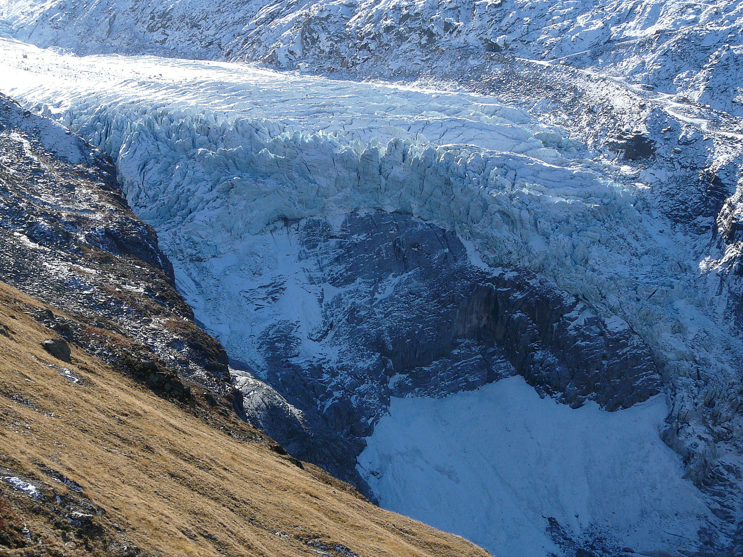 Le glacier d'Argentière