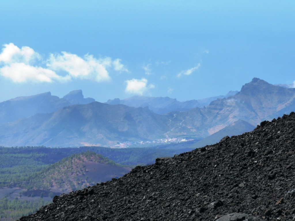 Massif du Teno, en descendant du pico Viejo