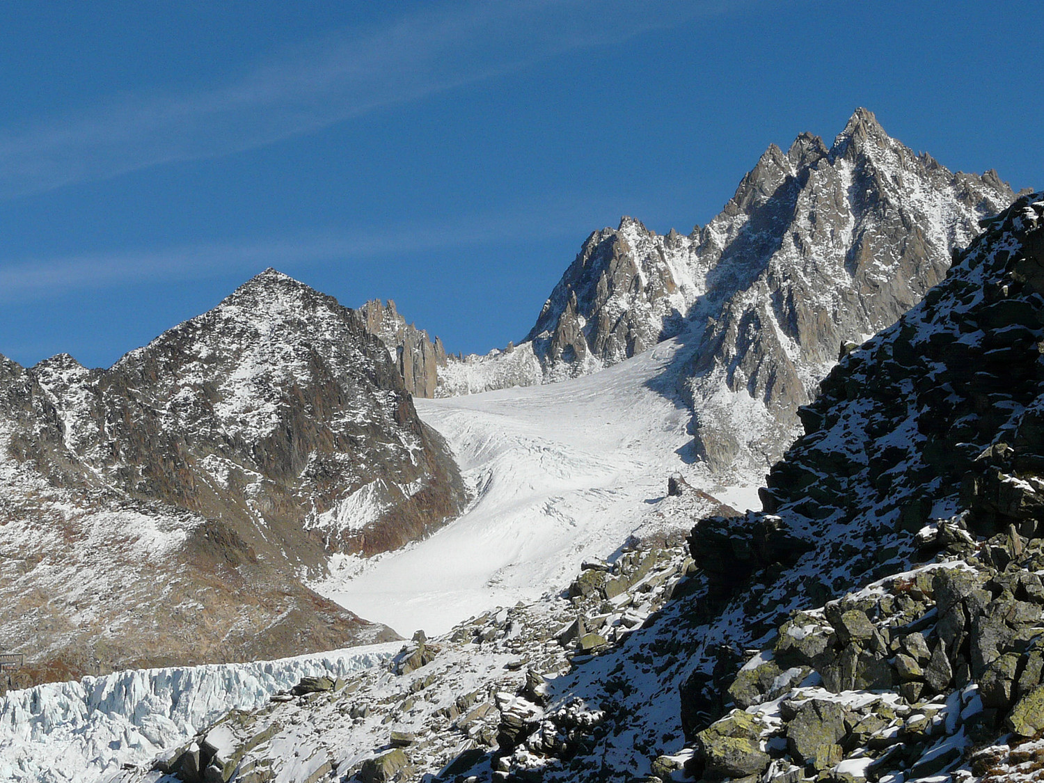 Aiguille du Tour et ses voisines
